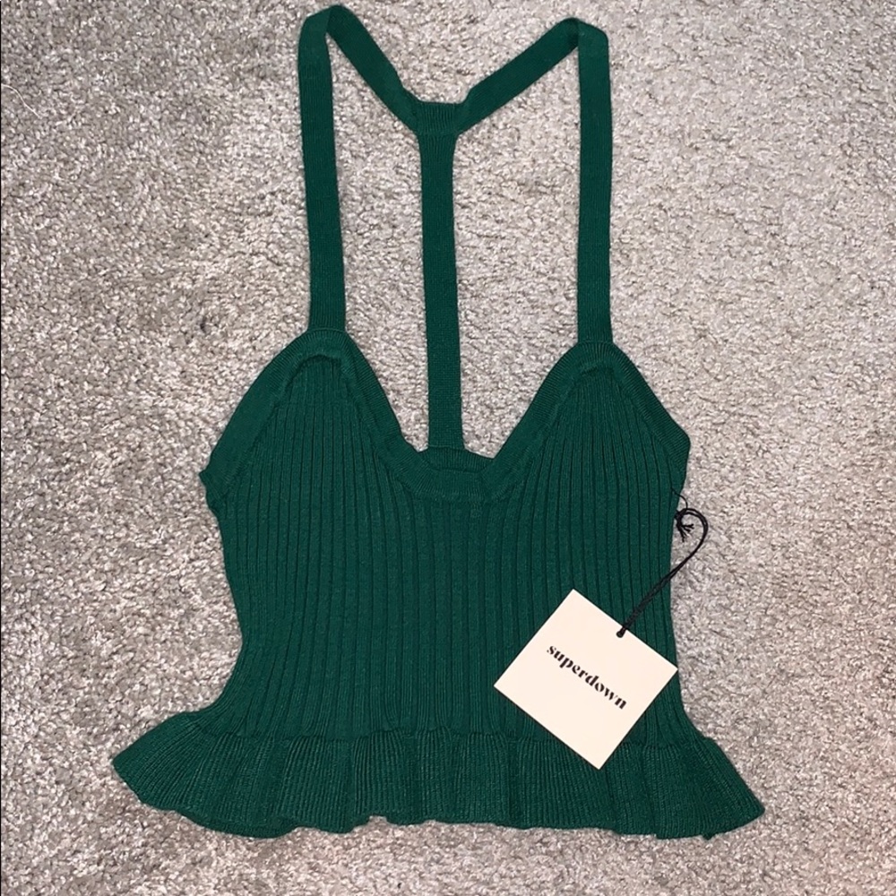NWT✨ Superdown peplum top